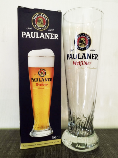 Vaso Paulaner: 50 cl. (Caja 1 unidad) 